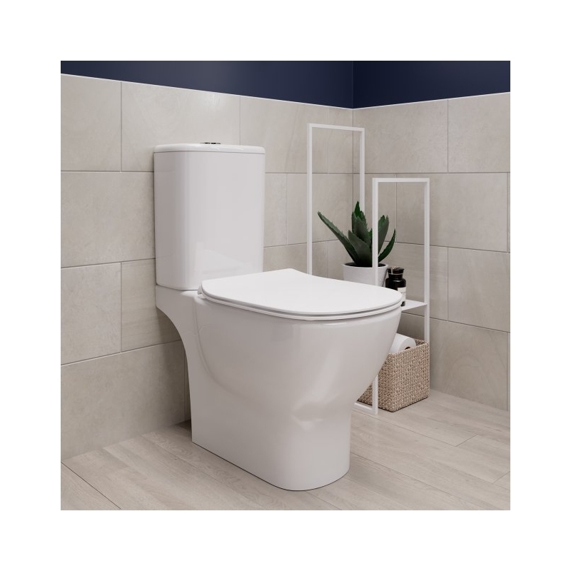 Ideal Standard Tesi Toilet with 4/2.6 Litre Cistern & Soft Close Seat