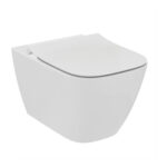 Ideal Standard i.Life S Rimless Wall Hung Toilet with Soft Close Slim Seat
