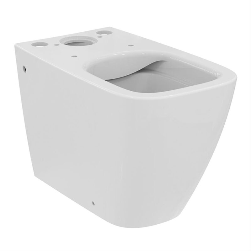 Ideal Standard i.life S Compact Close Coupled Back To Wall WC Bowl RimLS+ Ideal Standard i.life S Compact Close Coupled Back To Wall WC Bowl RimLS+