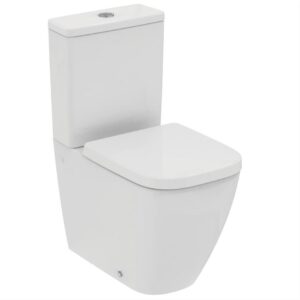 Ideal Standard i.life S Close Coupled BTW RimLS+ Toilet & Soft Close Seat Pack