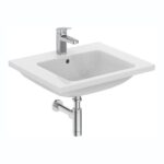 Ideal Standard i.life B 61cm Vanity Basin 1 Taphole T4605