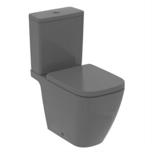 Ideal Standard i.Life B Rimless Gloss Grey Toilet with Slow Close Seat