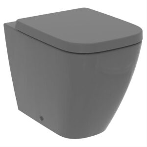 Ideal Standard i.Life B Gloss Grey Back To Wall Toilet with Slow Close Seat