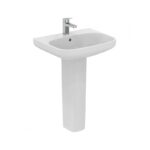 Ideal Standard i.Life A 600mm 1 Taphole Basin & Full Pedestal