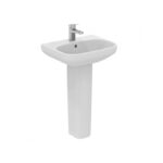 Ideal Standard i.Life A 550mm 1 Taphole Basin & Full Pedestal