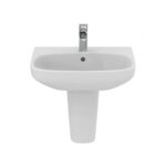Ideal Standard i.Life A 550mm 1 Tap Hole Basin & Semi Pedestal