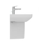 Ideal Standard i.Life A 500mm 1 Tap Hole Basin & Semi Pedestal