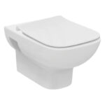 Ideal Standard i.Life A Rimless Wall Hung Toilet with Soft Close Slim Seat