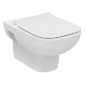 Ideal Standard i.Life A Rimless Wall Hung Toilet with Soft Close Slim Seat