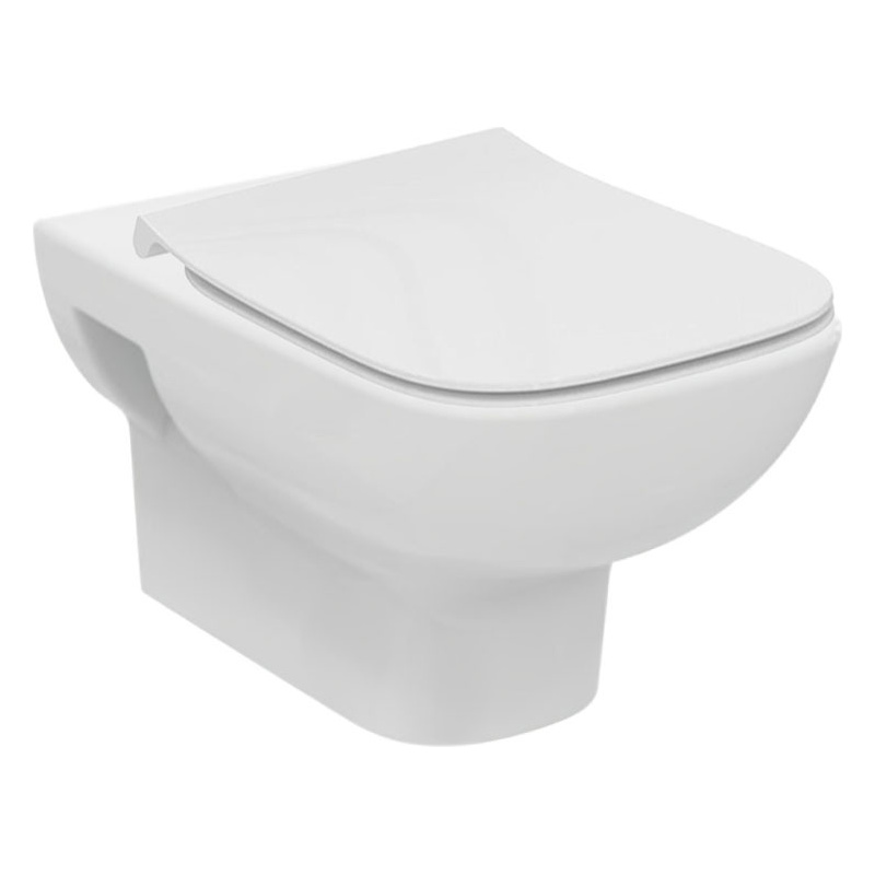 Ideal Standard i.Life A Rimless Wall Hung Toilet with Soft Close Slim Seat Ideal Standard i.Life A Rimless Wall Hung Toilet with Soft Close Slim Seat