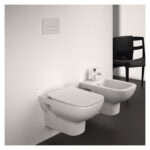 Ideal Standard i.Life A Rimless Wall Hung Toilet with Soft Close Slim Seat