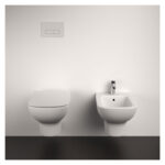 Ideal Standard i.Life A Rimless Wall Hung Toilet with Soft Close Slim Seat