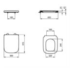 Ideal Standard i.life A Wall Hung WC