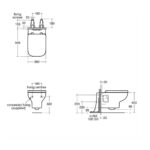 Ideal Standard i.life A Wall Hung WC