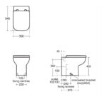 Ideal Standard i.life A Back to Wall Toilet White