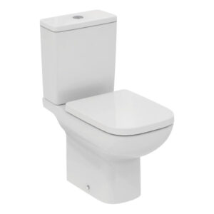 Ideal Standard i.Life A Rimless Close Coupled Toilet with Soft Close Wrapover Seat
