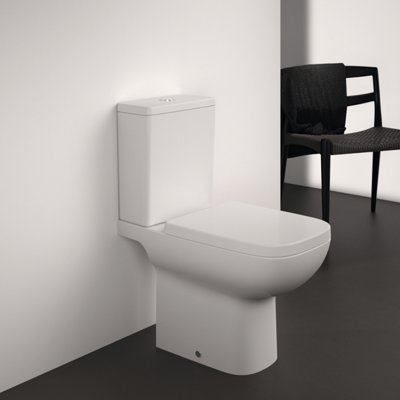 Ideal Standard i.Life A Close Coupled Toilet with 4/2.6 Litre Cistern & Soft Close Wrapover Seat