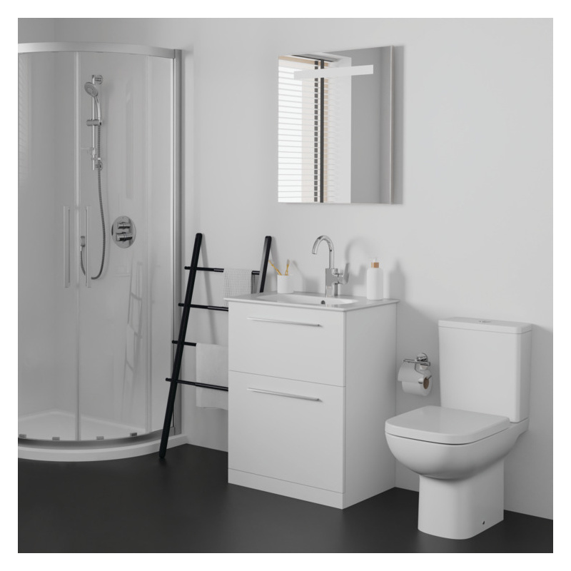 Ideal Standard i.Life A Rimless Close Coupled Toilet with Eco Cistern & Soft Close Slim Seat