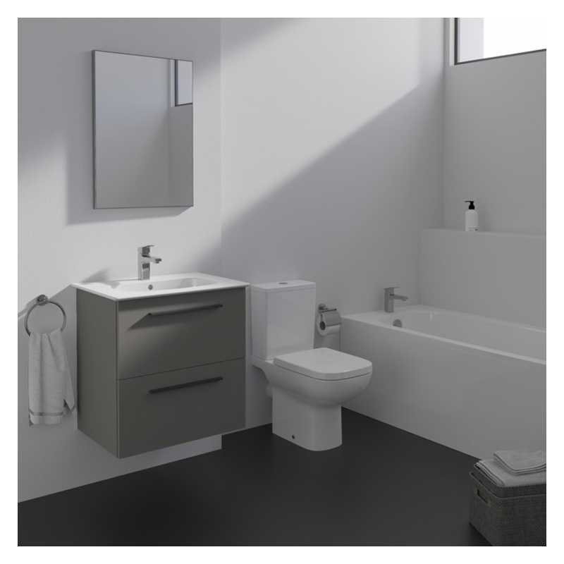 Ideal Standard i.Life A Rimless Close Coupled Toilet with Eco Cistern & Soft Close Slim Seat