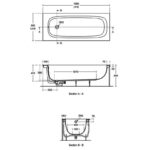 Ideal Standard i.Life Single Ended Bath 1700x700mm T4772