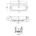 Ideal Standard i.Life Double Ended Bath 1800x800mm T4777
