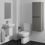 Ideal Standard i.Life A Compact Close Coupled Back to Wall Toilet with Eco Cistern & Soft Close Seat
