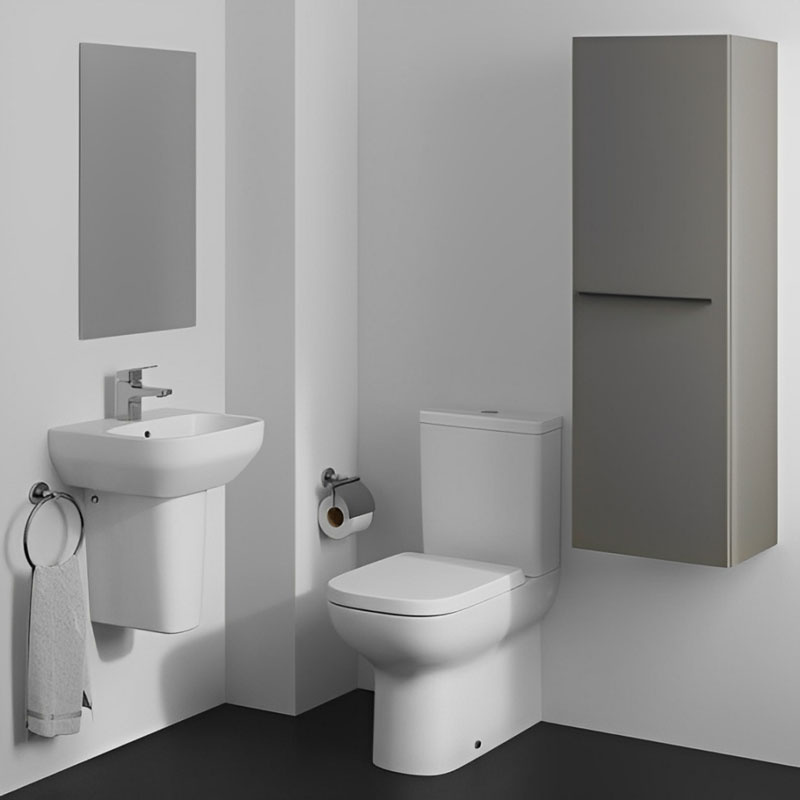 Ideal Standard i.Life A Compact Close Coupled Back to Wall Toilet with Eco Cistern & Soft Close Seat