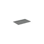 Ideal Standard i.life Ultra Flat S 1400x900mm Shower Tray T5222 Grey