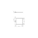Ideal Standard i.life Ultra Flat S 1000x800mm Shower Tray T5223 Grey