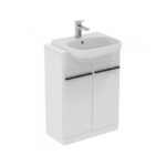 Ideal Standard i.Life A 2 Door 600mm Floor Unit & Basin Matt White