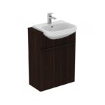 Ideal Standard i.Life A 2 Door 600mm Floor Unit & Basin Coffee Oak