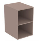 Ideal Standard i.life B Side Unit for Vanity Basins 400mm 2 Shelves Matt Greige