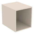 Ideal Standard i.life B Side Unit for Vanity Basins 400mm 1 Shelf Matt Sandy Beige