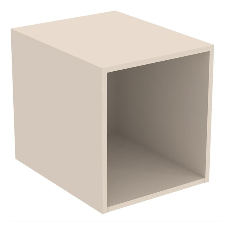 Ideal Standard i.life B Side Unit for Vanity Basins 400mm 1 Shelf Matt Sandy Beige Ideal Standard i.life B Side Unit for Vanity Basins 400mm 1 Shelf Matt Sandy Beige