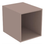 Ideal Standard i.life B Side Unit for Vanity Basins 400mm 1 Shelf Matt Greige