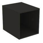 Ideal Standard i.life B Side Unit for Vanity Basins 400mm 1 Shelf Matt Carbon Grey