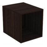 Ideal Standard i.life B Side Unit for Vanity Basins 400mm 1 Shelf Coffee Oak