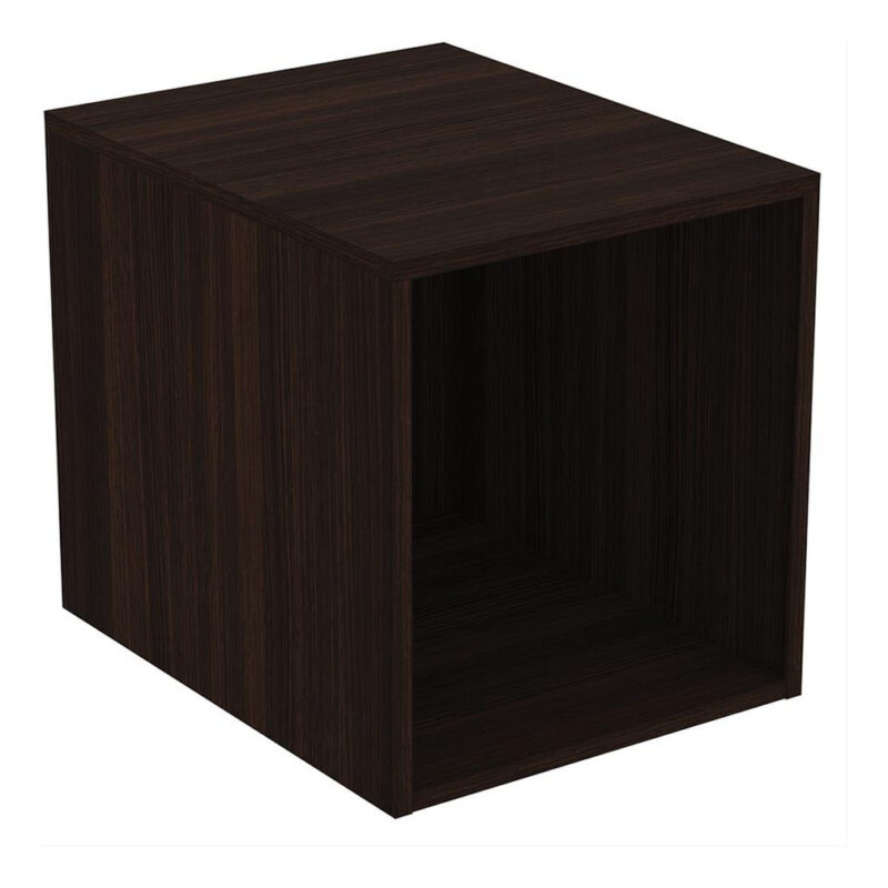 Ideal Standard i.life B Side Unit for Vanity Basins 400mm 1 Shelf Coffee Oak Ideal Standard i.life B Side Unit for Vanity Basins 400mm 1 Shelf Coffee Oak