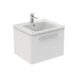 Ideal Standard i.Life B 600mm 1 Drawer Wall Unit & Basin Matt White