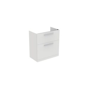 Ideal Standard i.life A 80cm Floor Vanity Unit, 2 Drawers, Matt White
