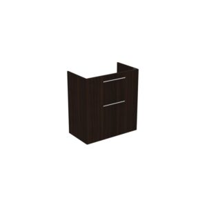 Ideal Standard i.life A 80cm Floor Vanity Unit, 2 Drawers, Coffee Oak