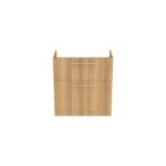 Ideal Standard i.life A 80cm Floor Vanity Unit, 2 Drawers, Natural Oak