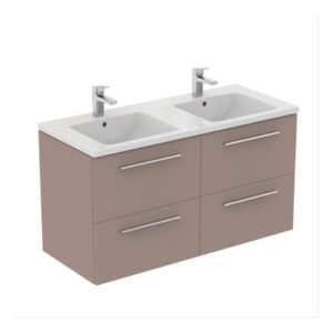 Ideal Standard i.life B 1200mm 4 Drawer Wall Vanity Unit Matt Greige