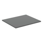 Ideal Standard i.life B 60cm Worktop for Vessel Basin Matt Quartz Grey
