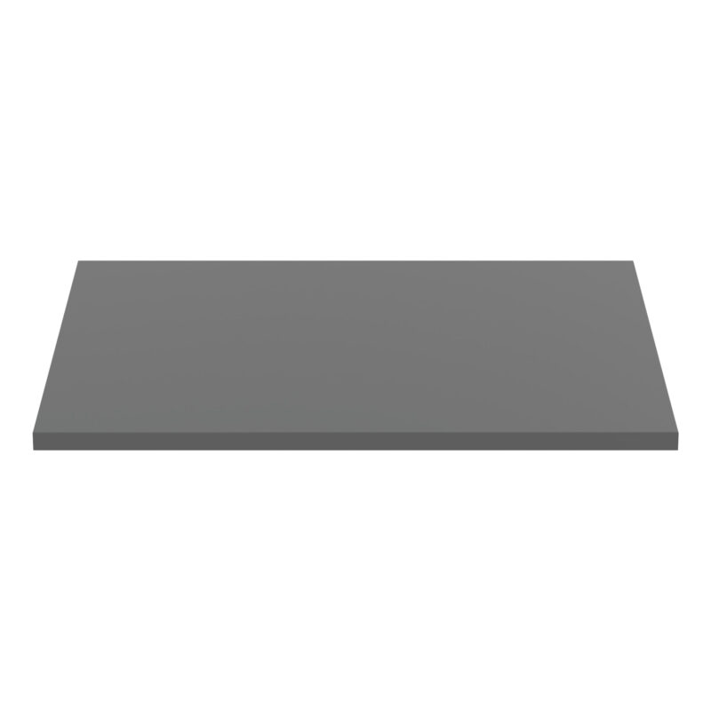 Ideal Standard i.life B 60cm Worktop for Vessel Basin Matt Quartz Grey