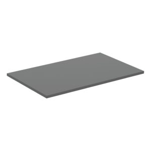 Ideal Standard i.life B 80cm Worktop for Vessel Basin Matt Quartz Grey
