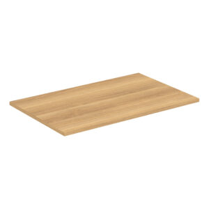 Ideal Standard i.life B 80cm Worktop for Vessel Basin Natural Oak