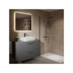 Ideal Standard i.life B 100cm Worktop for Vessel Basin Matt Quartz Grey