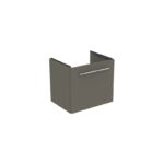 Ideal Standard i.life S 50cm Compact Wall Vanity Unit, 1 Drawer, Matt Quartz