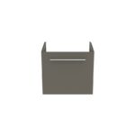 Ideal Standard i.life S 50cm Compact Wall Vanity Unit, 1 Drawer, Matt Quartz